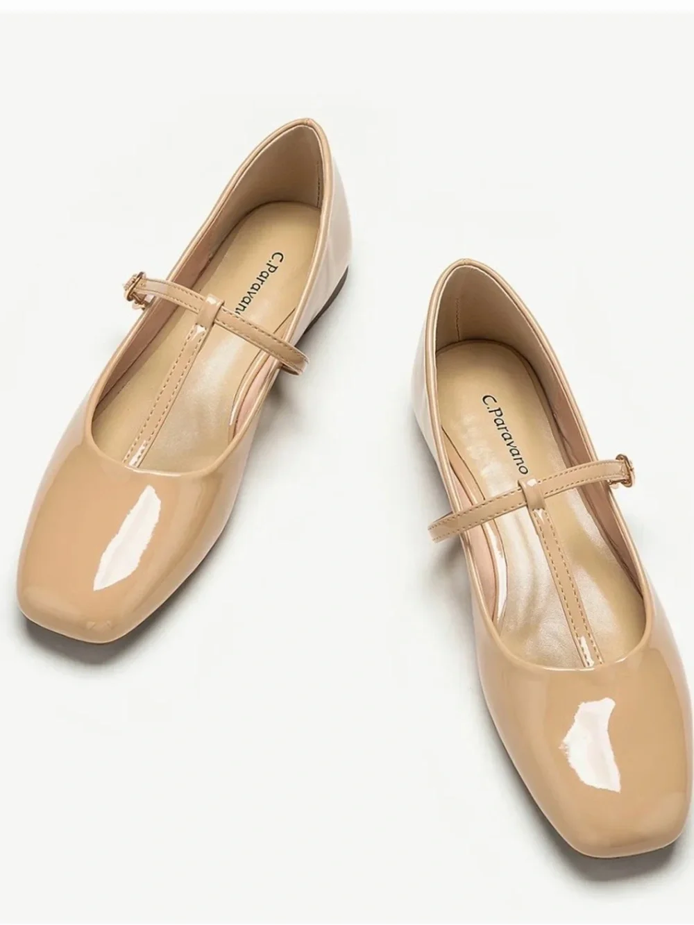 C. Poravano T-Strap Mary Jane (Clara)
